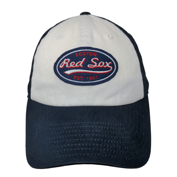 American Needle Men's Slideback Hat Blue Boston Red Sox MLB Logo Embroidered - Picture 1 of 11